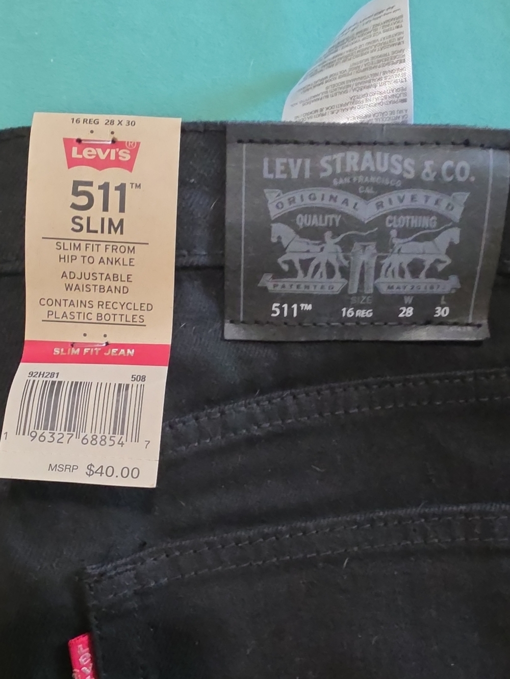 Levi's 511 Slim Men's Jeans - Black